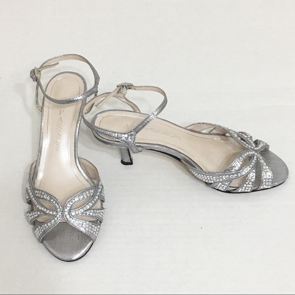 Caparros Size 5 Silver Pumps Heels